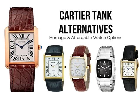 cartier tank watch women's dupe|cheap alternative to cartier tank.